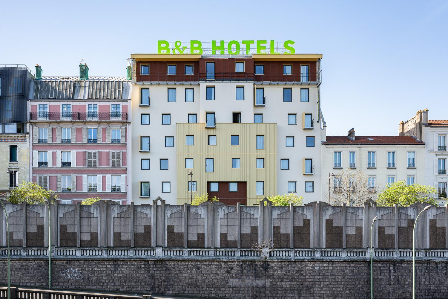 B&B Hotel Paris Porte D'Orleans モンルージュ エクステリア 写真