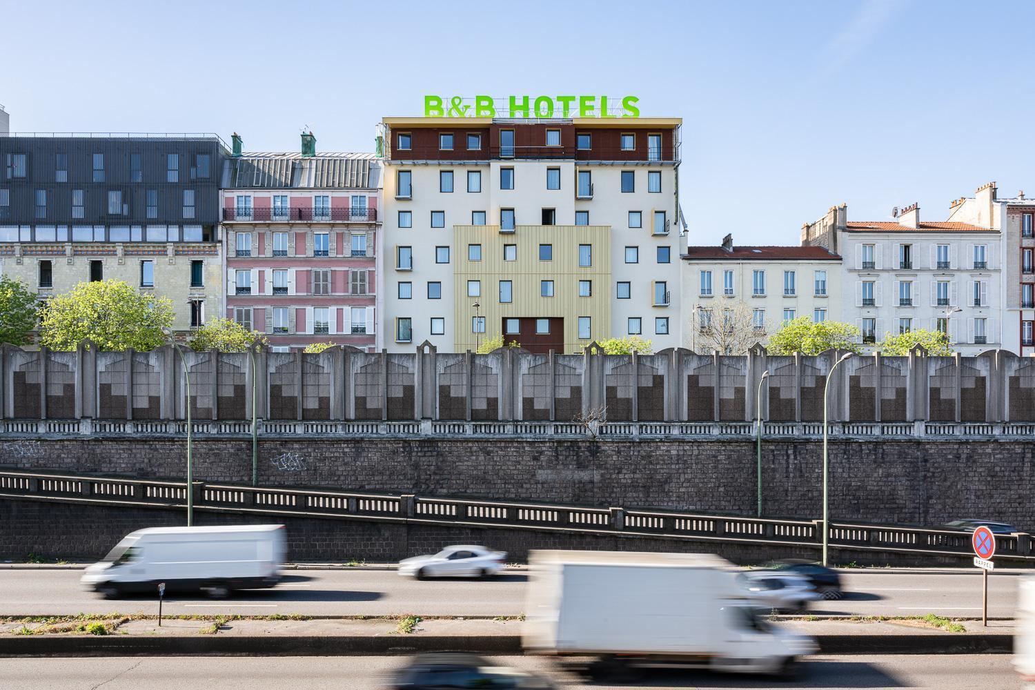 B&B Hotel Paris Porte D'Orleans モンルージュ エクステリア 写真